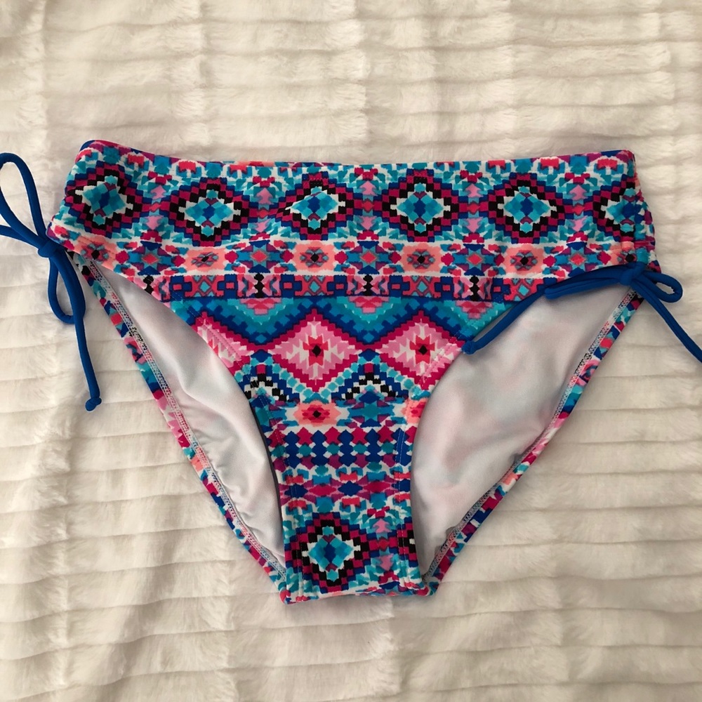 Beach Diva GeometricPrint Bikini Bottom